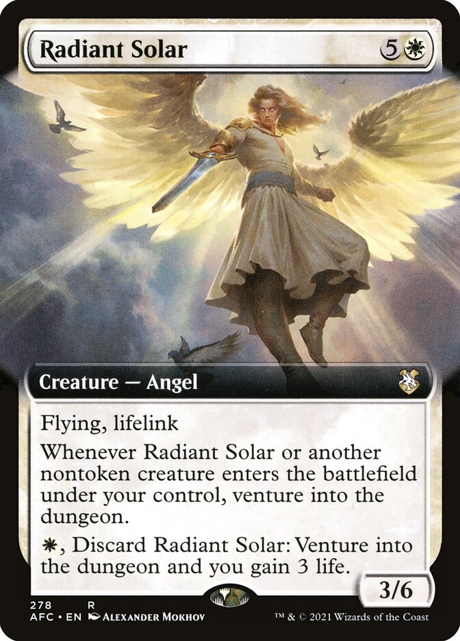 Radiant Solar (278) - Forgotten Realms Commander (AFC)