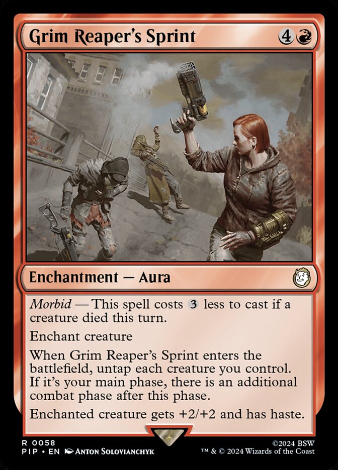 Grim Reaper's Sprint - [Foil] Fallout (PIP)