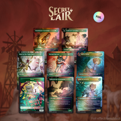 Secret Lair Drop: Featuring: Not a Wolf - [Rainbow Foil] Secret Lair Drop Series (SLD)