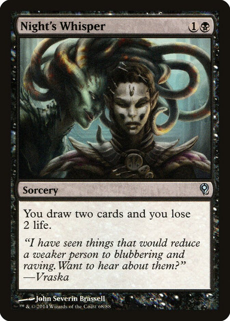 Night's Whisper (68) - Duel Decks: Jace vs. Vraska (DDM)