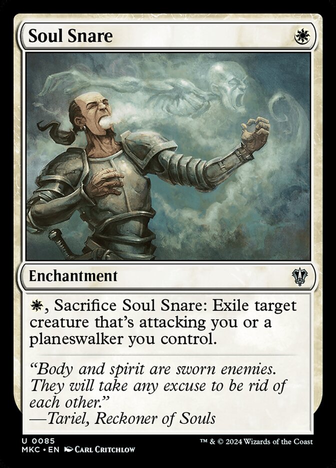 Soul Snare (85) - Murders at Karlov Manor Commander (MKC)