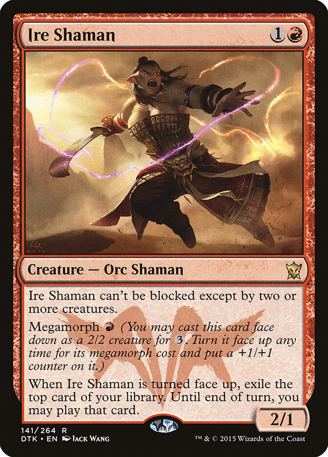 Ire Shaman (141) - Dragons of Tarkir (DTK)