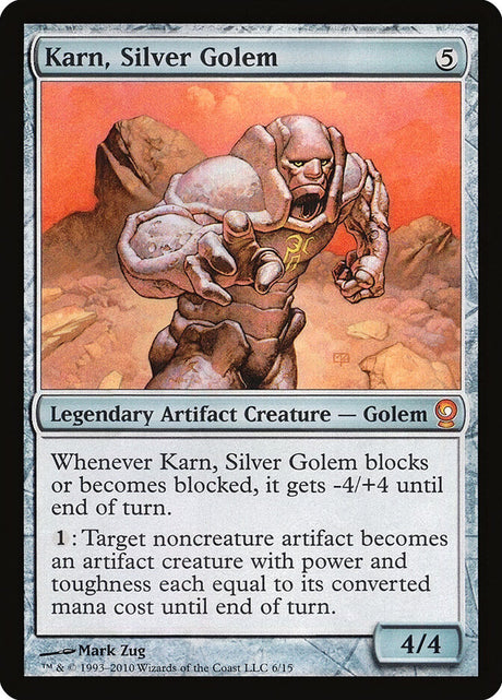 Karn, Silver Golem (6) - From the Vault: Relics (V10)