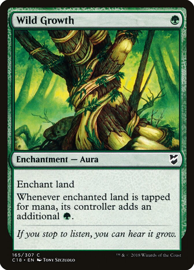 Wild Growth (165) - Commander 2018 (C18)