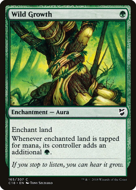 Wild Growth (165) - Commander 2018 (C18)