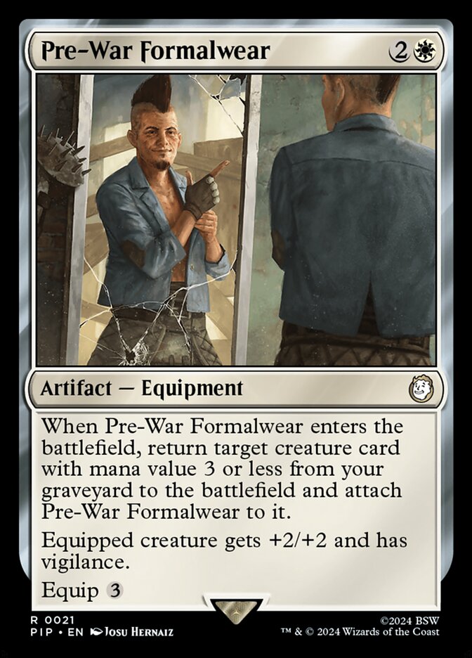 Pre-War Formalwear - [Foil] Fallout (PIP)