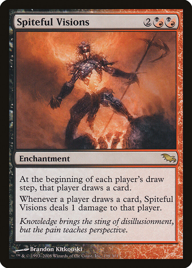 Spiteful Visions (198) - Shadowmoor (SHM)