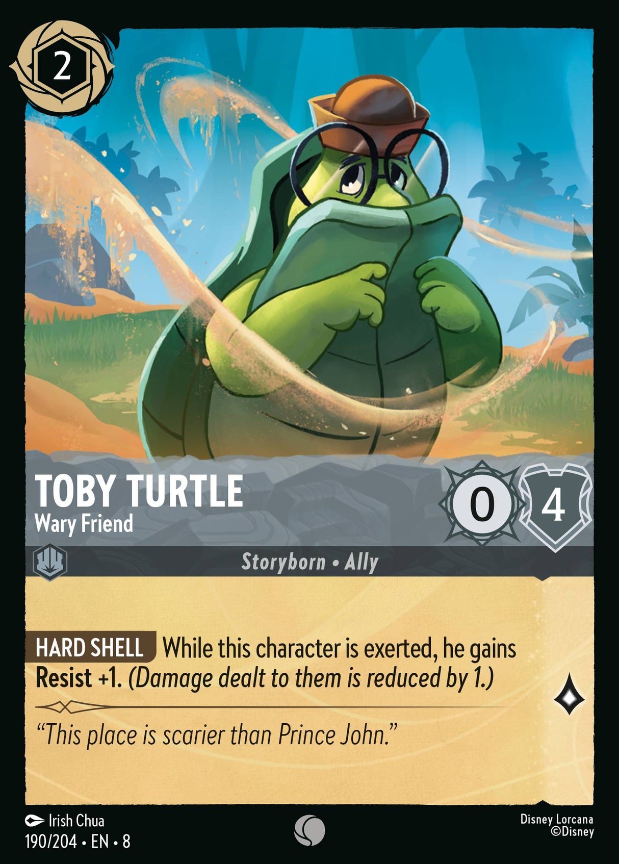 Toby Turtle - Wary Friend - [Foil] Reign of Jafar (8)