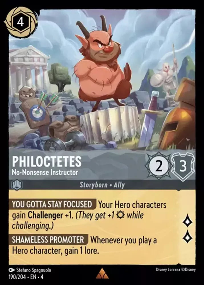 Philoctetes - No-Nonsense Instructor - [Foil] Ursula's Return (4)