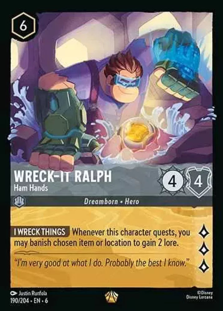 Wreck‐It Ralph - Ham Hands - [Foil] Azurite Sea (6)