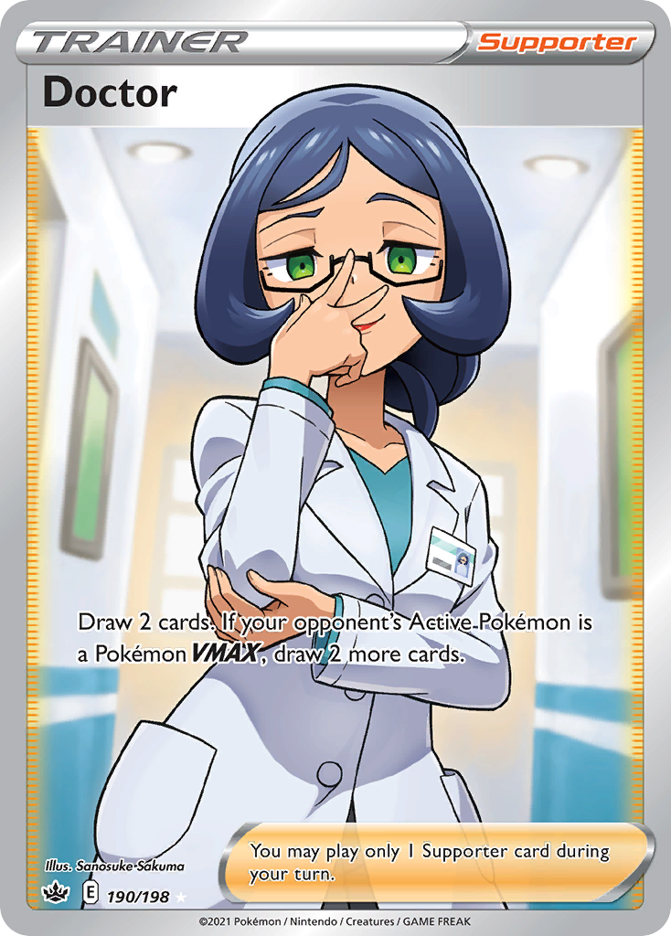 Doctor (190/198) - [Full Art] Chilling Reign (CRE)