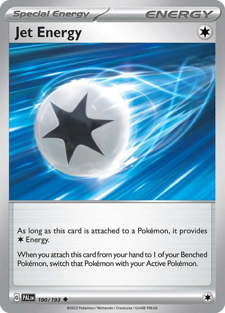 Jet Energy (190/193) - [Reverse Holo] Paldea Evolved (PAL)