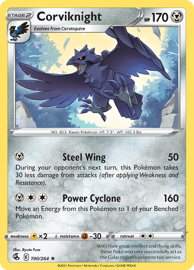 Corviknight (190/264) - Fusion Strike (FST)