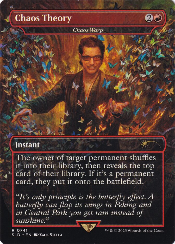 Chaos Theory - Chaos Warp (741) - Secret Lair Drop (SLD)