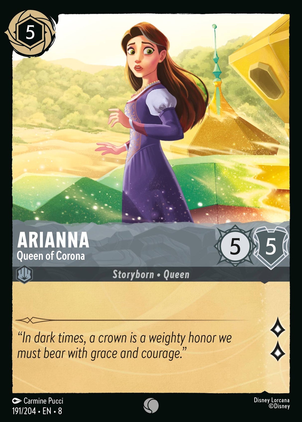 Arianna - Queen of Corona - [Foil] Reign of Jafar (8)