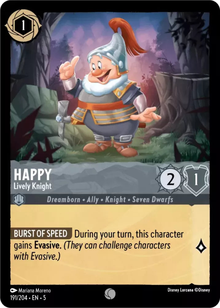 Happy - Lively Knight - [Foil] Shimmering Skies (5)