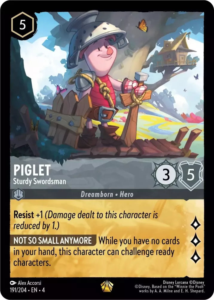 Piglet - Sturdy Swordsman - [Foil] Ursula's Return (4)