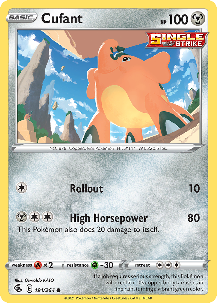Cufant (191/264) - [Reverse Holo] Fusion Strike (FST)