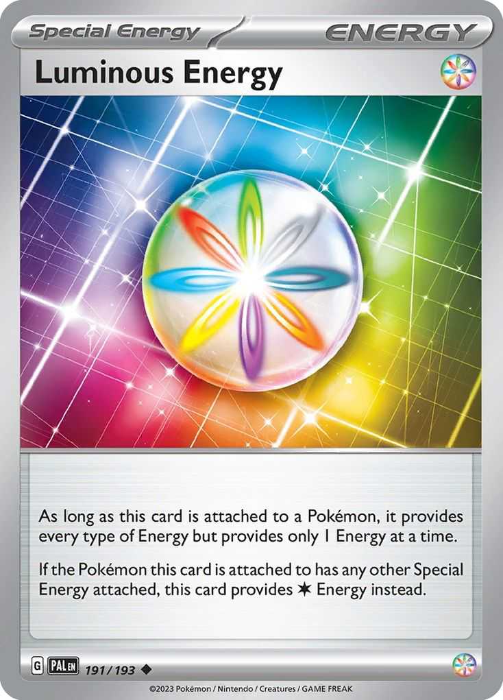 Luminous Energy (191/193) - [Reverse Holo] Paldea Evolved (PAL)