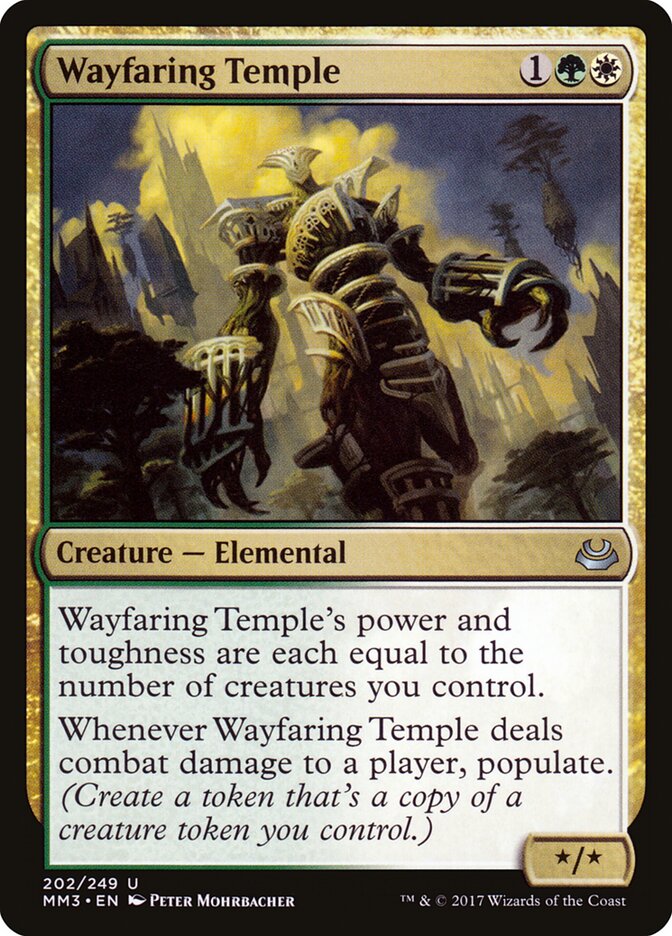 Wayfaring Temple (202) - Modern Masters 2017 (MM3)