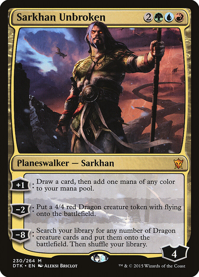 Sarkhan Unbroken (230) - Dragons of Tarkir (DTK)