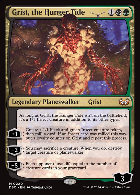 Grist, the Hunger Tide (220) - Duskmourn: House of Horror Commander (DSC)