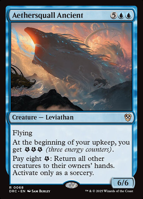 Aethersquall Ancient (68) - Aetherdrift Commander (DRC)