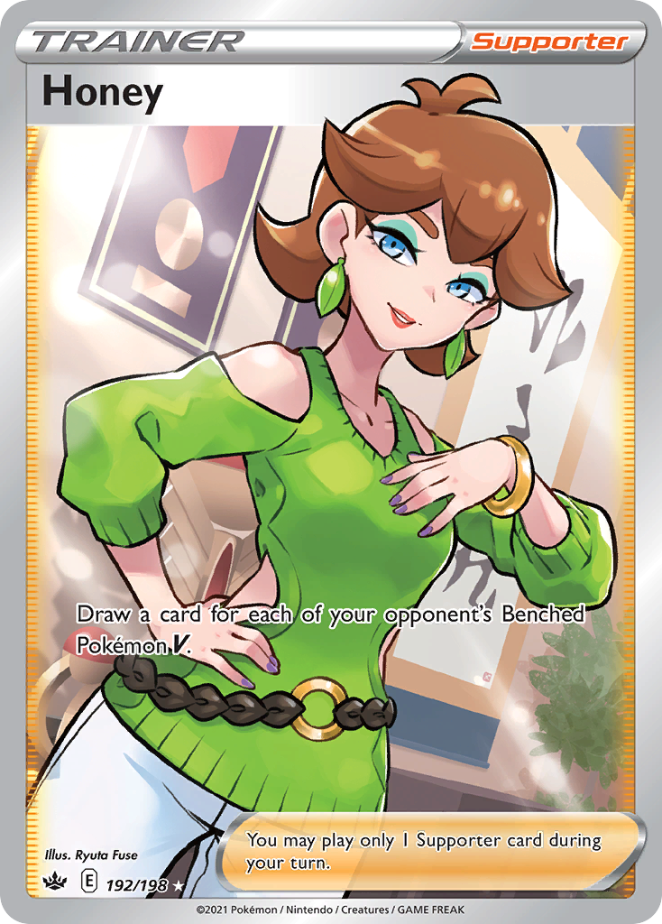 Honey (192/198) - [Full Art] Chilling Reign (CRE)