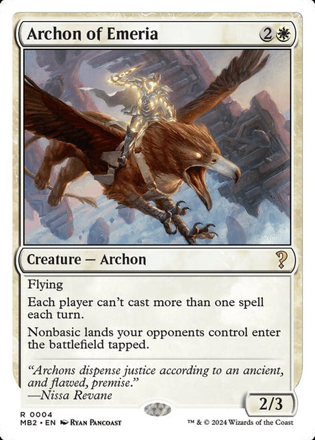 Archon of Emeria (4) - Mystery Booster 2 (MB2)