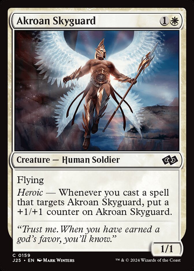 Akroan Skyguard (159) - Foundations Jumpstart (J25)