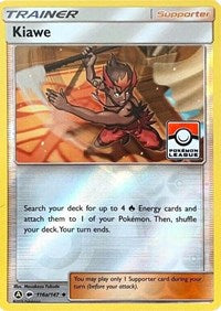 Kiawe - 116a/147 (Pokemon League) (116a) - League & Championship Cards (PR)