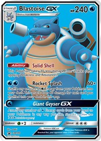 Blastoise GX (SM189) - SM Promos (SMP)