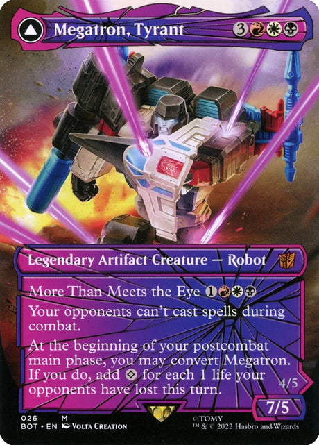 Megatron, Tyrant // Megatron, Destructive Force (26) - Transformers (BOT)