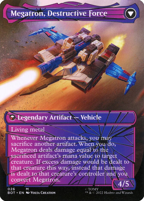 Megatron, Tyrant // Megatron, Destructive Force (26) - Transformers (BOT)
