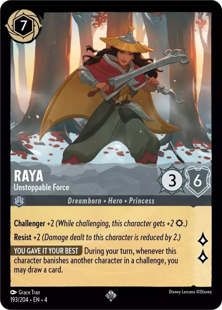 Raya - Unstoppable Force - [Foil] Ursula's Return (4)