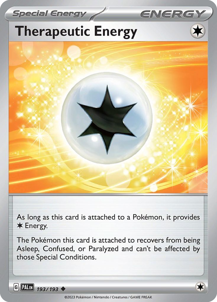 Therapeutic Energy (193/193) - [Reverse Holo] Paldea Evolved (PAL)