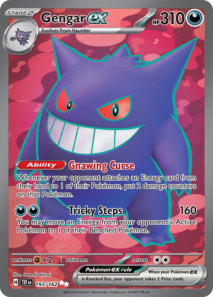 Gengar ex (193/162) - [Full Art] Temporal Forces (TEF)