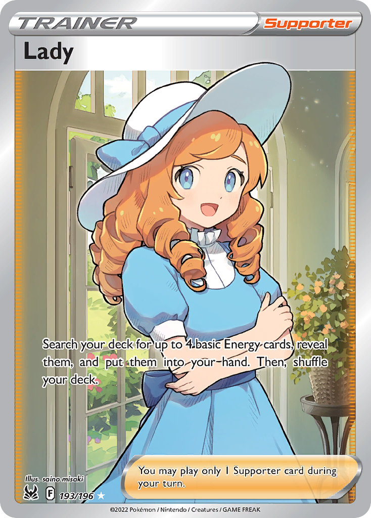 Lady (193/196) - [Full Art] Lost Origin (LOR)