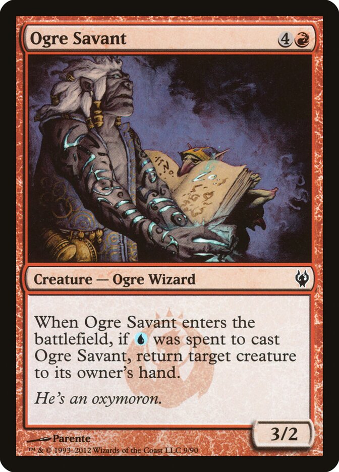 Ogre Savant (9) - Duel Decks: Izzet vs. Golgari (DDJ)
