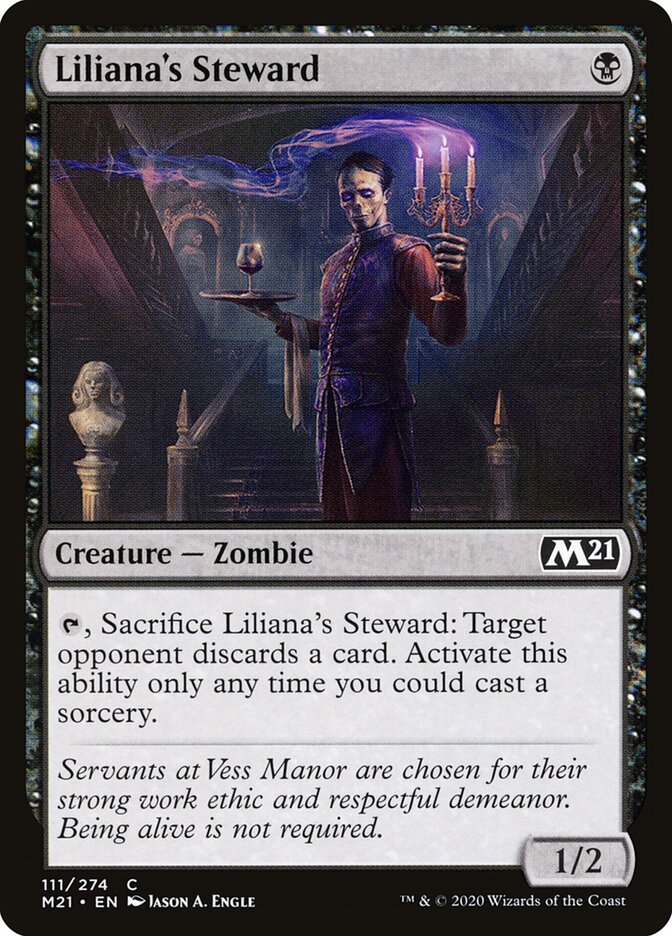 Liliana's Steward (111) - Core Set 2021 (M21)