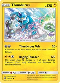 Thundurus (68) - SM - Unified Minds (SM11)