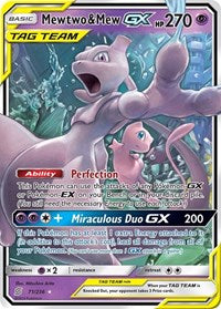 Mewtwo & Mew GX (71) - SM - Unified Minds (SM11)