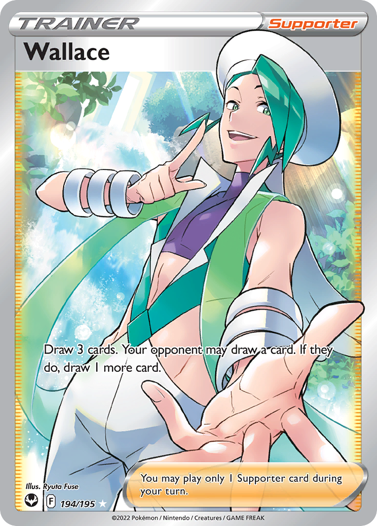 Wallace (194/195) - [Full Art] Silver Tempest (SIT)