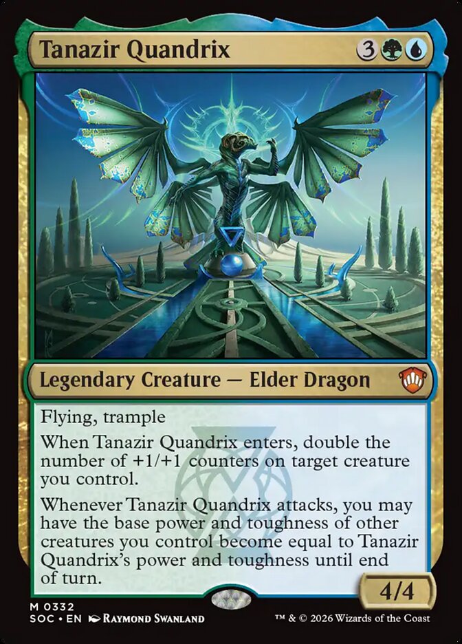 Tanazir Quandrix (332) - Secrets of Strixhaven Commander (SOC)