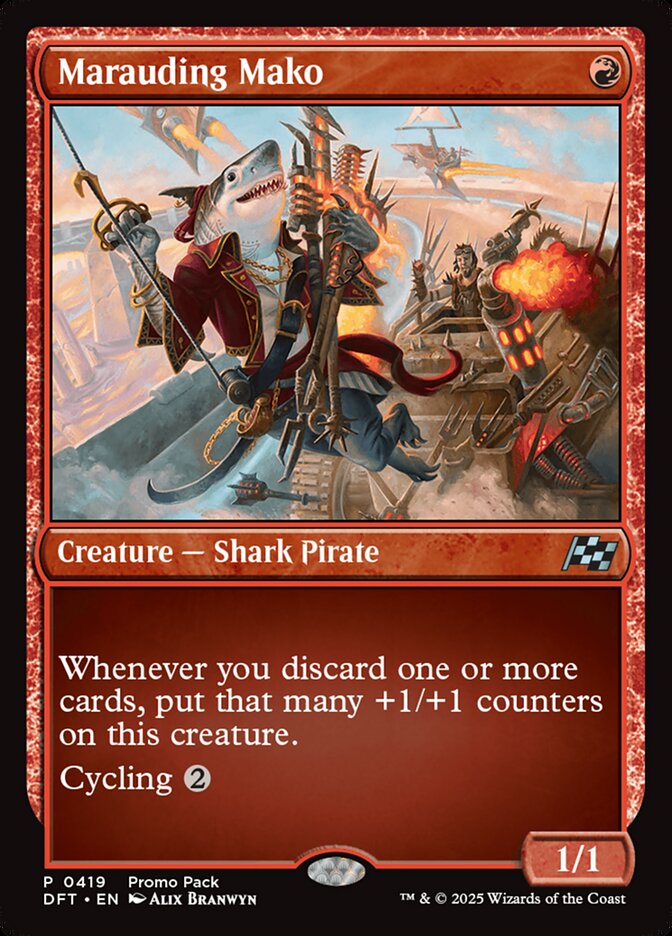Marauding Mako - [Promo] Aetherdrift (DFT)