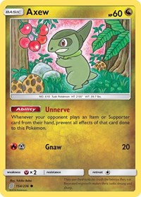 Axew (154) - SM - Unified Minds (SM11)