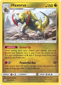 Haxorus (156) - SM - Unified Minds (SM11)