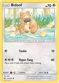 Bidoof (171) - SM - Unified Minds (SM11)