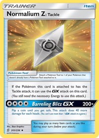 Normalium Z: Tackle (203) - SM - Unified Minds (SM11)