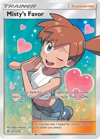 Misty's Favor (Full Art) (235) - SM - Unified Minds (SM11)